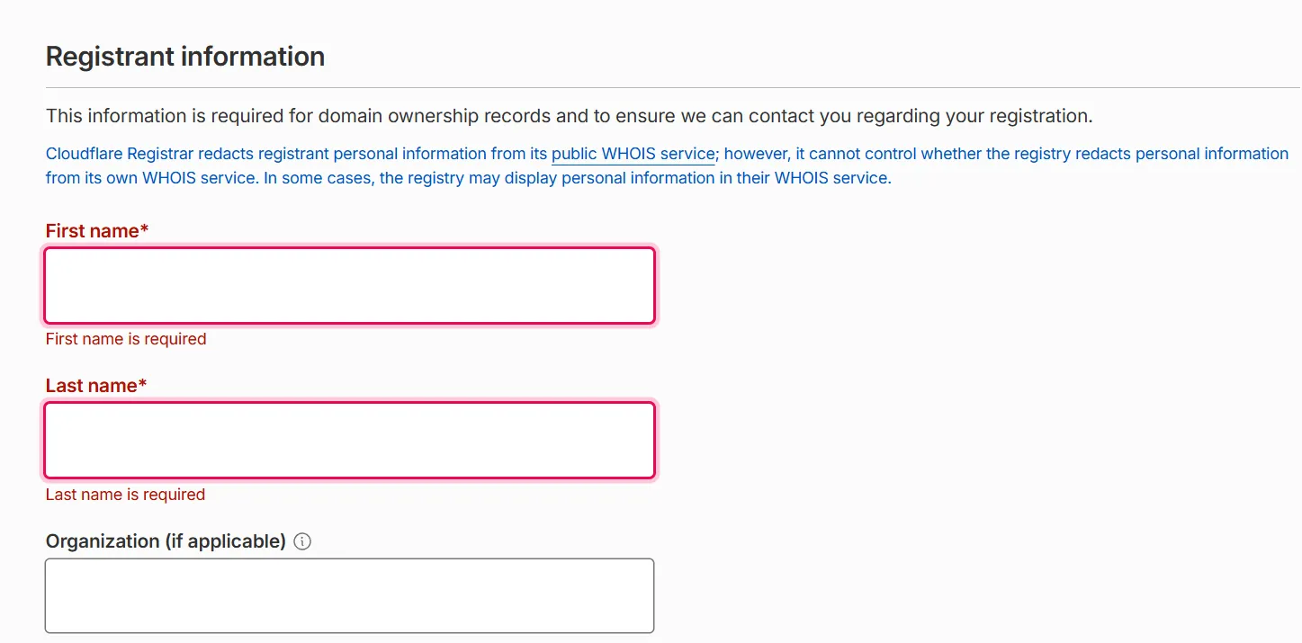 Cloudflare-purchase-domain