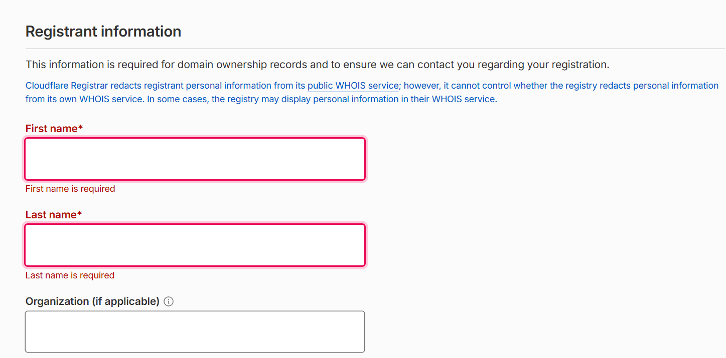 Cloudflare-purchase-domain